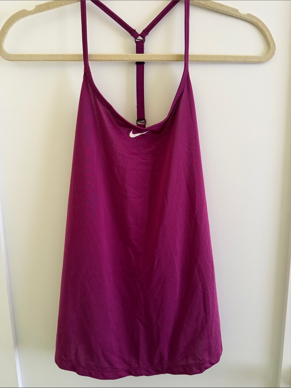 Nike DriFit Magenta Racerback Workout Tank